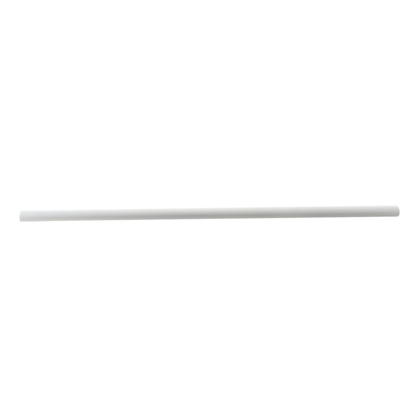 A white plastic tube with a long handle.