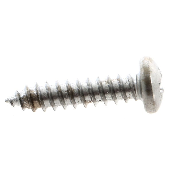 A close-up of a Scotsman screw.