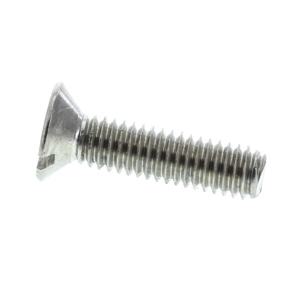 A close-up of a Bizerba screw.