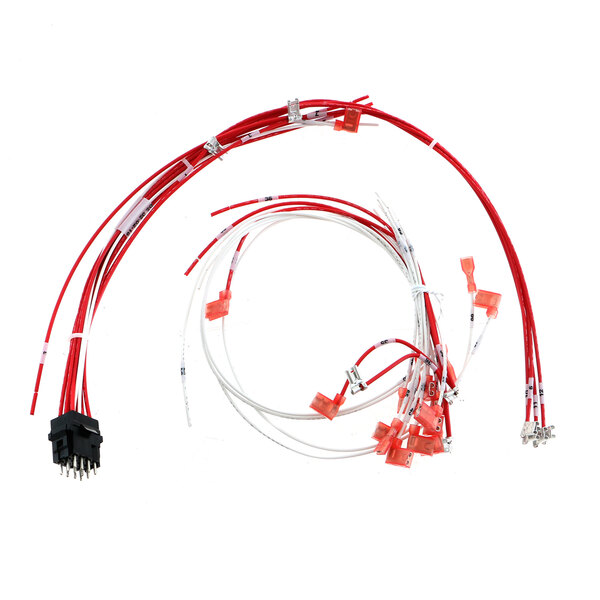 A red and white Vulcan wire set.