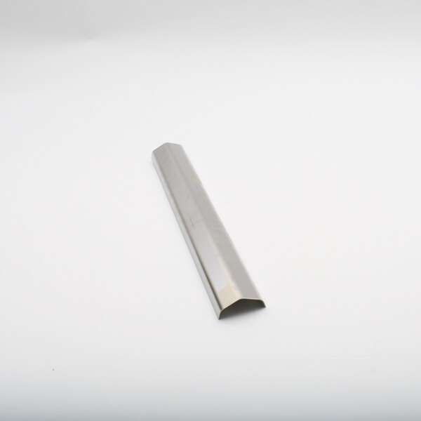 A silver metal radiant bar.