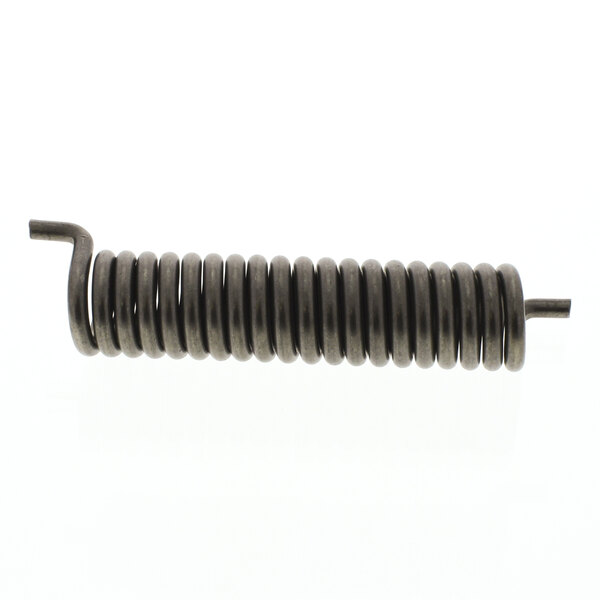 A close-up of a coiled black wire with a black handle.