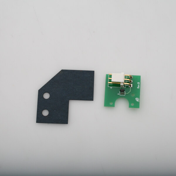 A Lincoln Hall Effect Sensor Board, a small rectangular green and black circuit board with gold metal pins.