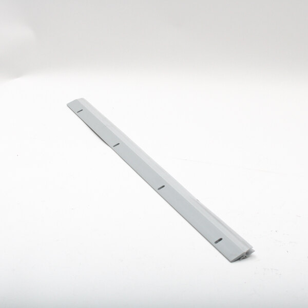A white metal Master-Bilt wiper strip with a silver handle.