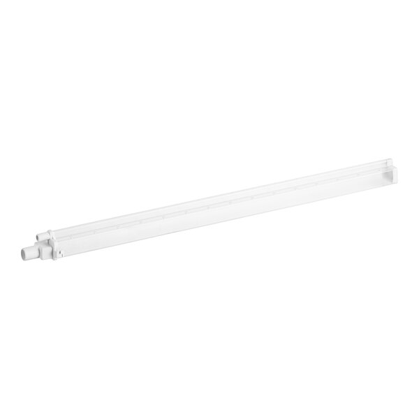 A white rectangular tube with a long tube.