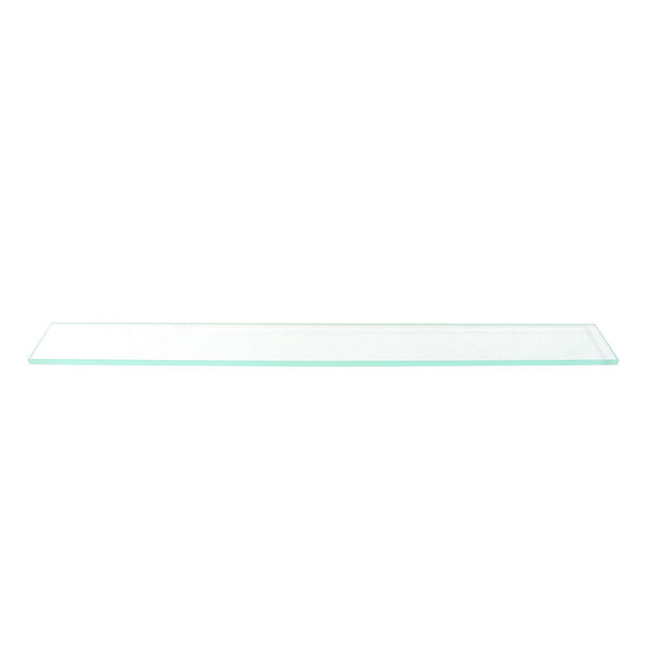 A clear glass shelf for a Middleby Marshall conveyor oven.