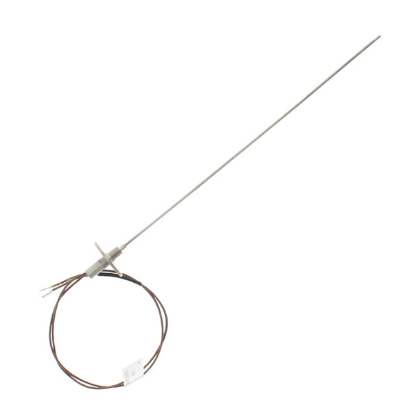 A long thin metal rod with a wire.