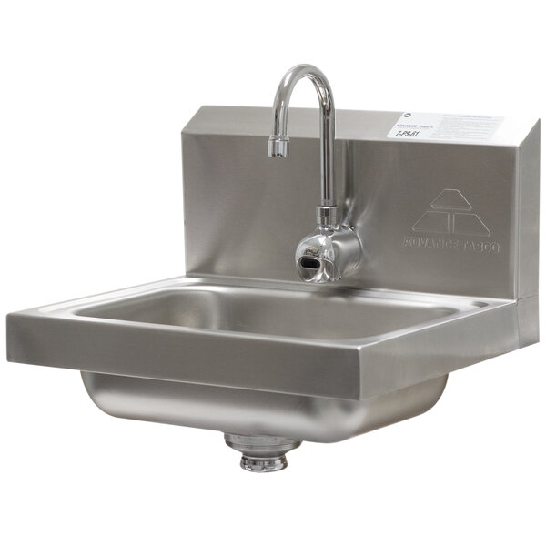 Advance Tabco 7-PS-61 Hand Sink with Hands-Free Automatic Faucet