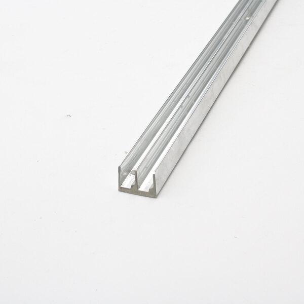 A long metal bar with two long strips on it.