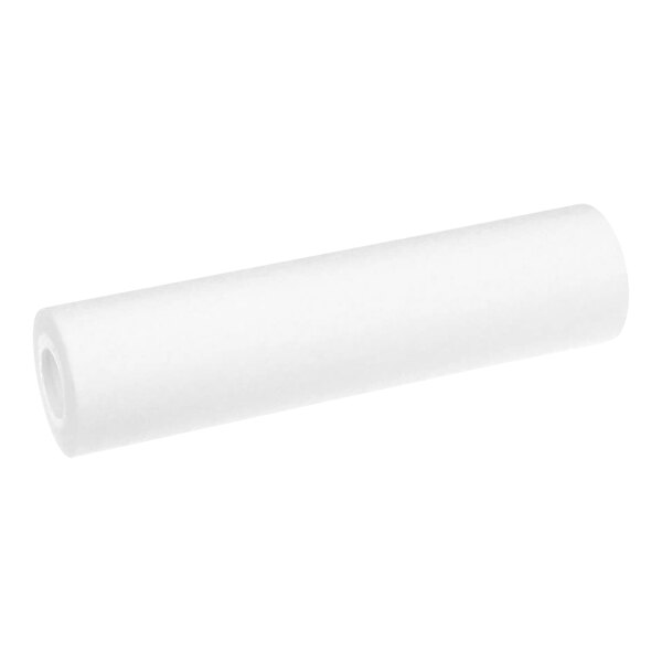 A white roll of paper.
