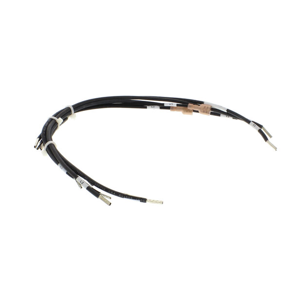 A black Groen low voltage harness with a connector on the end.