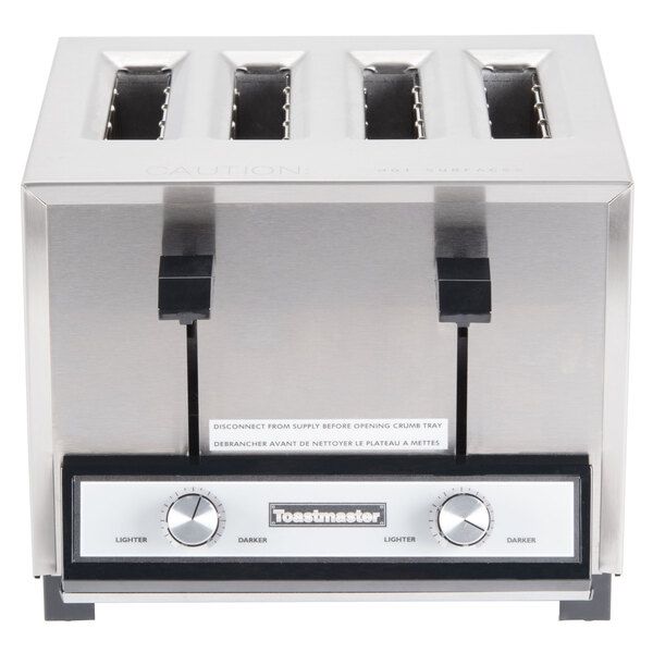 Toastmaster TP424 4 Slice Pop-Up Commercial Toaster - 208/240V, 2000/2600W