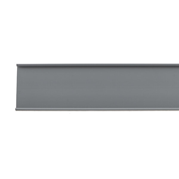 A grey rectangular object with a white background.