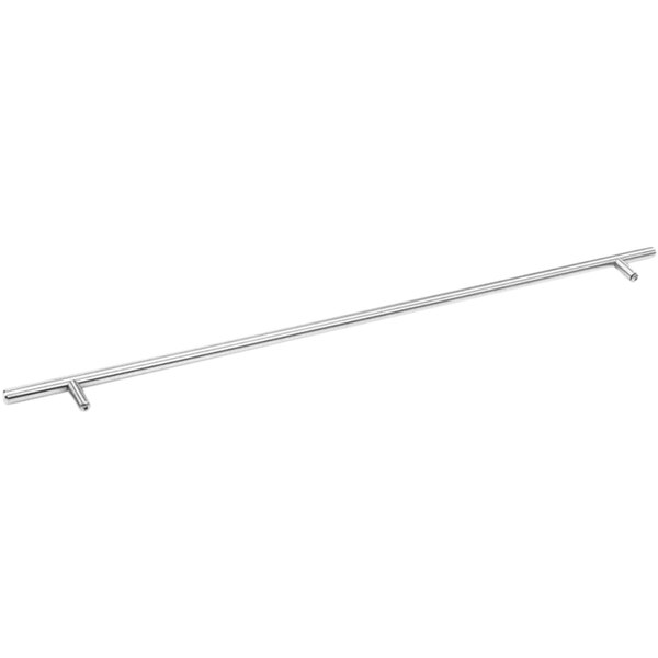 A stainless steel metal bar for a Perlick handle.