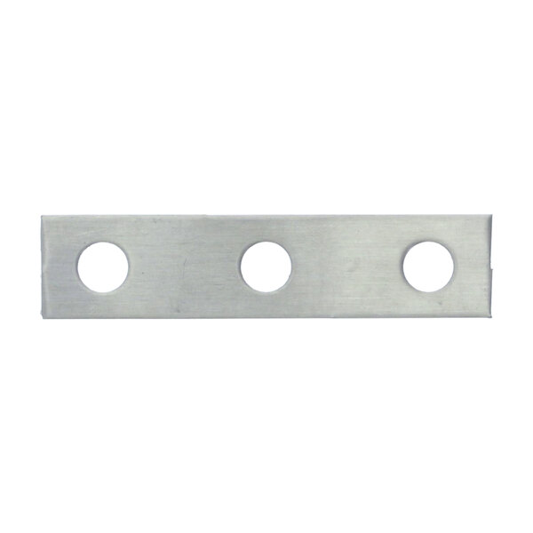 A Traulsen stainless steel washer plate with holes.