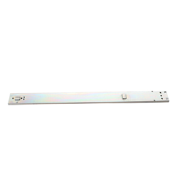 A long white metal Norlake drawer slide.