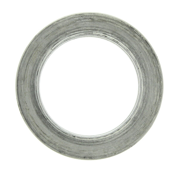 A circular metal Univex spacer blade.
