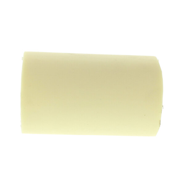A white Groen silicone tube with a small hole in it.