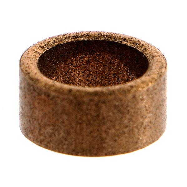 A brown circular APW Wyott bearing with a hole in the middle on a white background.