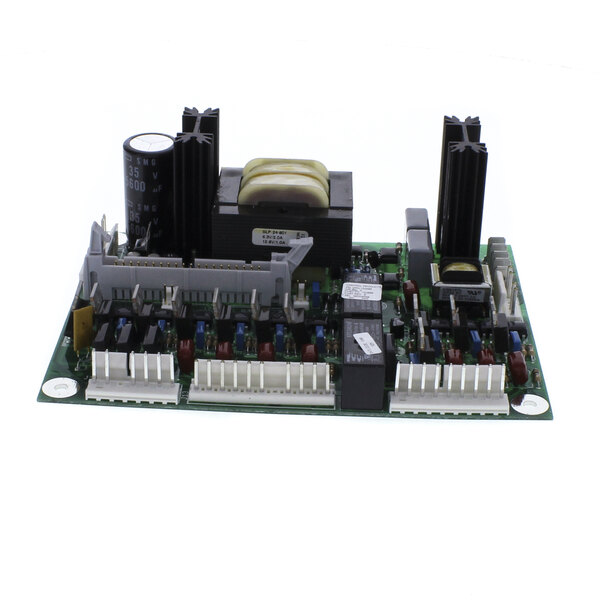 A Groen relay board with two power supplies.