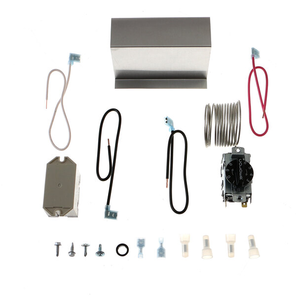 A True Refrigeration temp control kit with electrical parts, including wires.