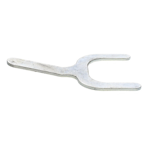 A silver wrench for Beverage-Air casters.