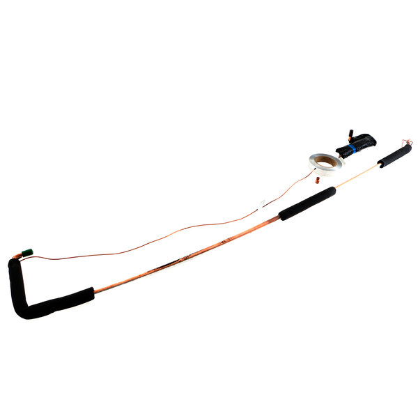 A True Refrigeration capillary tube assembly with a long, thin, black and orange cable.