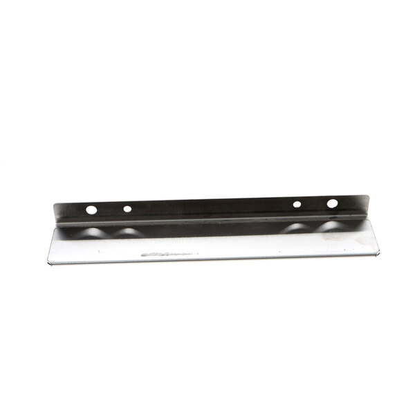 A metal bar with two holes on the ends.