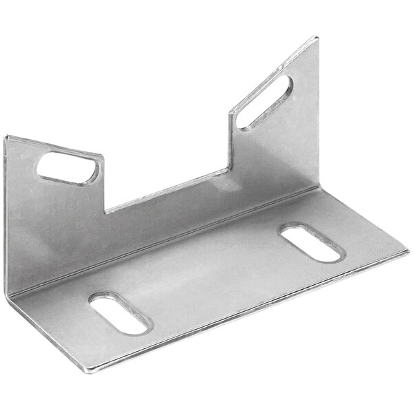 A stainless steel metal bracket with holes for a Stero A10-3225 dishwasher.
