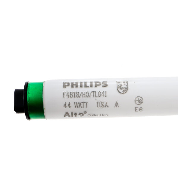 A True Refrigeration T5 fluorescent lamp with black and green text on a white label.