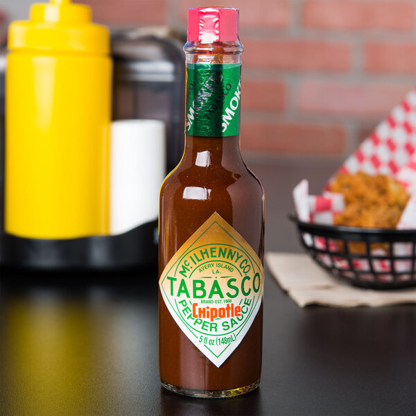 TABASCO® 5 fl. oz. Chipotle Pepper Hot Sauce