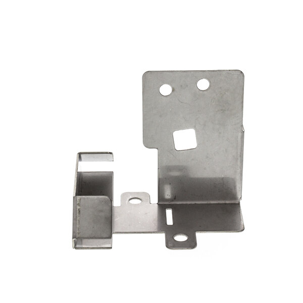 A Pitco metal bracket with two holes.