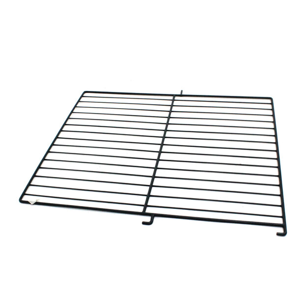 A black metal grid for a Perlick commercial refrigerator on a white background.