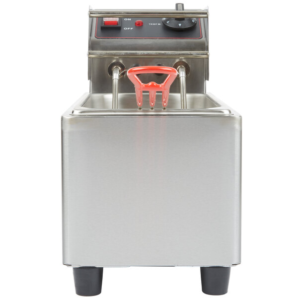 Cecilware EL6 Stainless Steel Electric Commercial Countertop Deep Fryer
