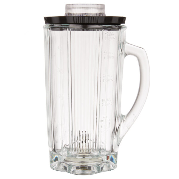 Waring CAC34 40 oz. Glass Container with Lid and Blade Assembly for