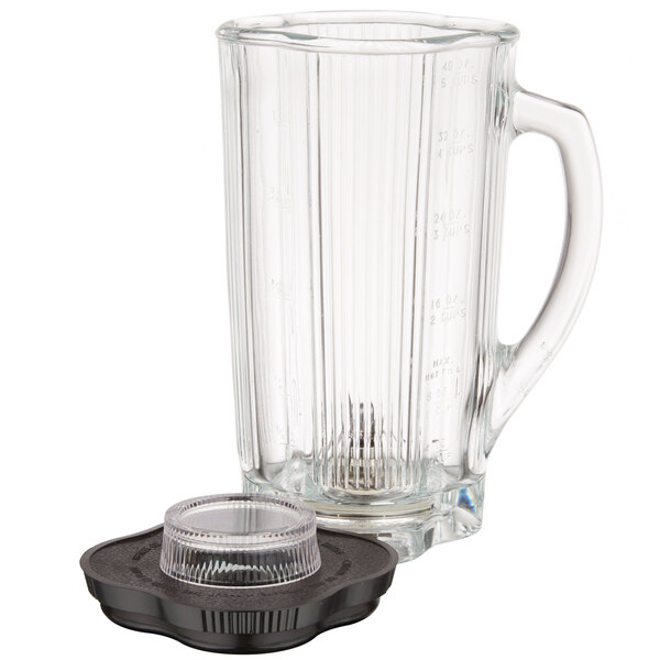 Waring CAC34 40 oz. Glass Container with Lid and Blade Assembly for