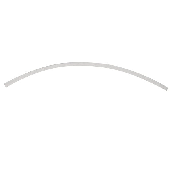 A white plastic curved Groen NT1479 Teflon tubing.