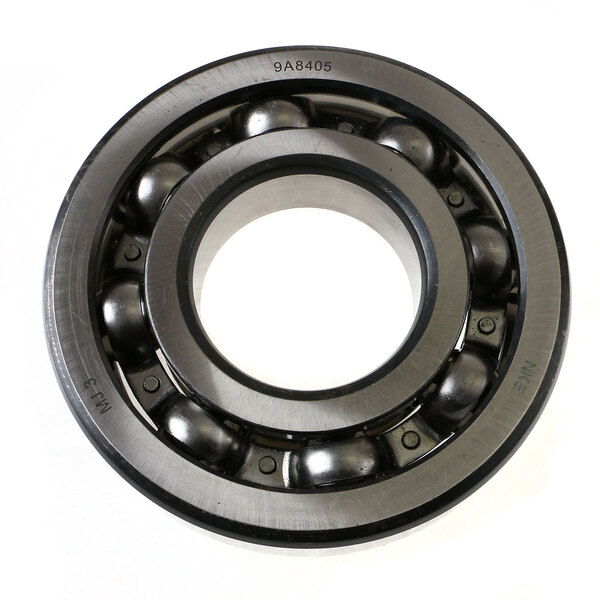 A Groen radial ball bearing with steel balls.