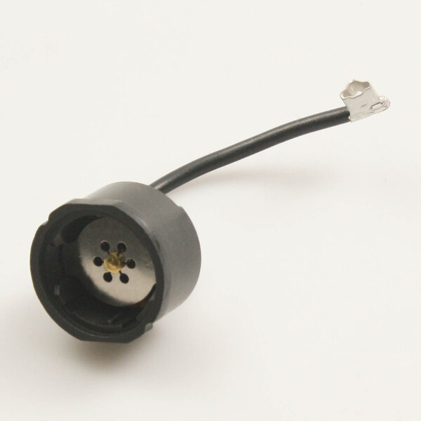 A Beverage-Air 313-004A overload, a black round object with a wire.