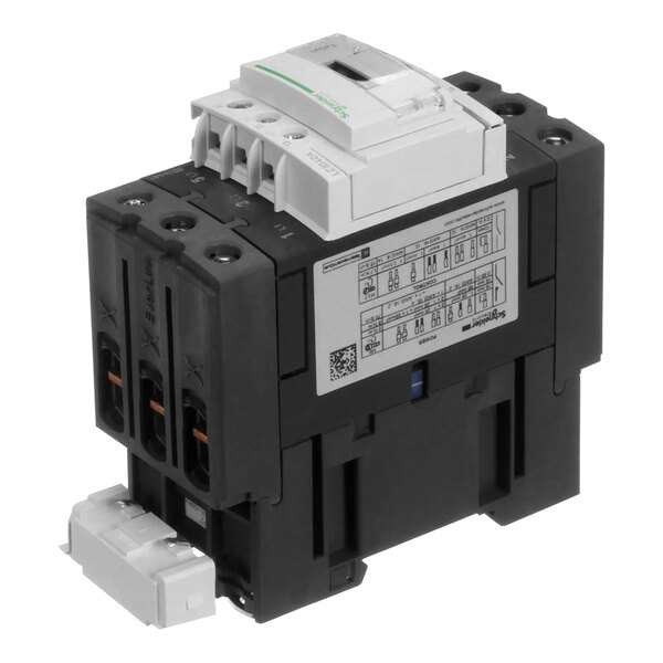 A black and white Convotherm contactor kit with two switches and wires.