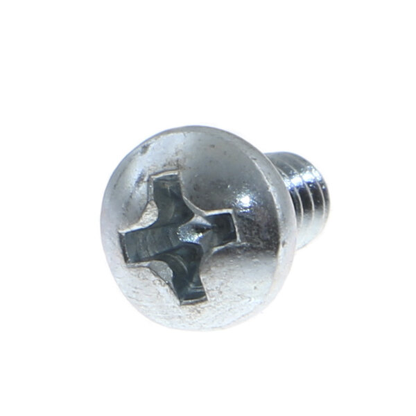 A close-up of a Jade Range screw with a cross on it.