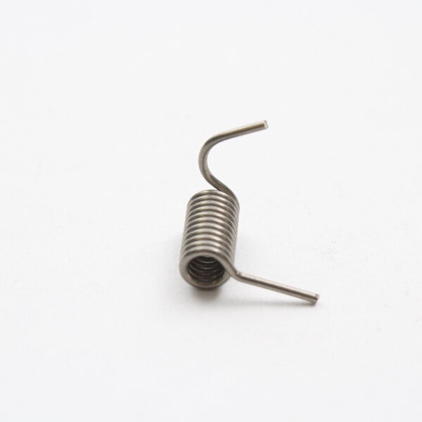 A Groen Z004001 metal spring with a white background.