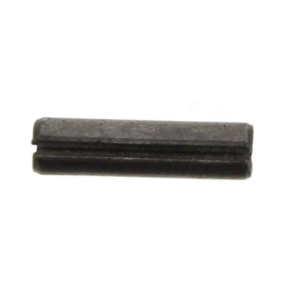 A close-up of a black Hobart RP-002-28 roll pin.