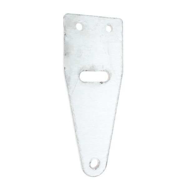 A white Blodgett top plate with metal brackets and holes.