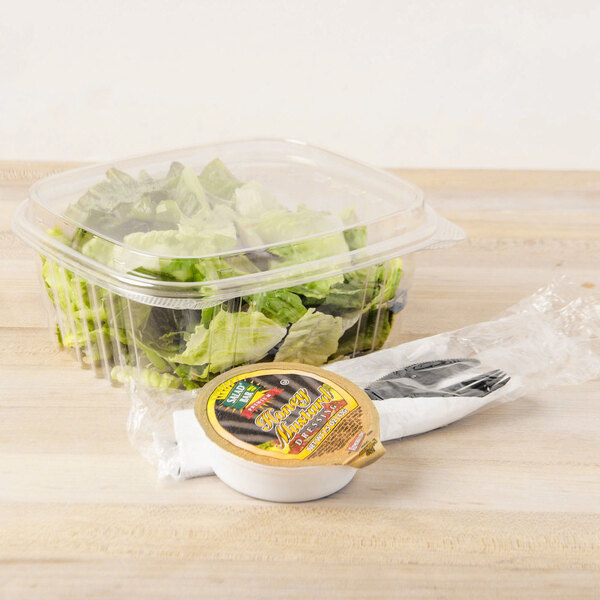 Genpak Deli Containers with Lid, 12 oz. 200/Case