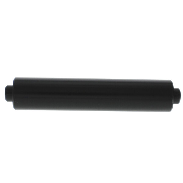A black plastic handle with a long tube.