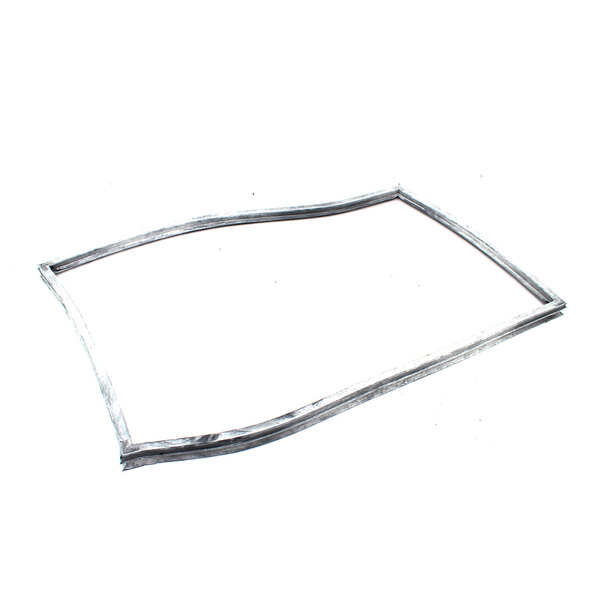 A metal frame with a white Alto-Shaam door gasket inside.