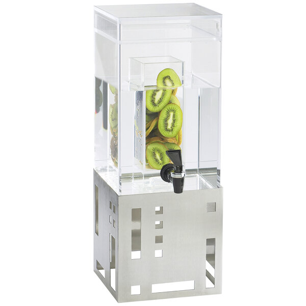 CalMil 16021INF55 1.5 Gallon Stainless Steel Beverage Dispenser with