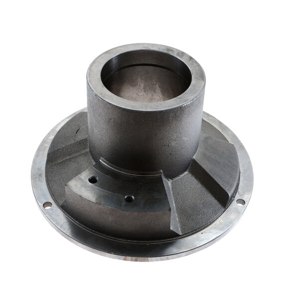 A metal Varimixer 100-3 main bearing with a hole in the center.