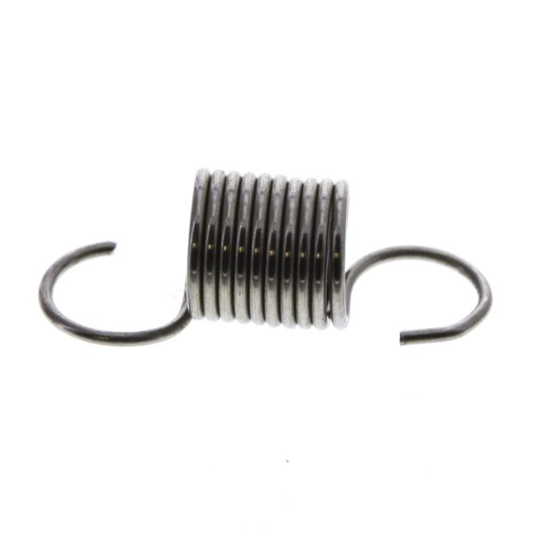 A close-up of a Hatco metal latch spring with a coil.